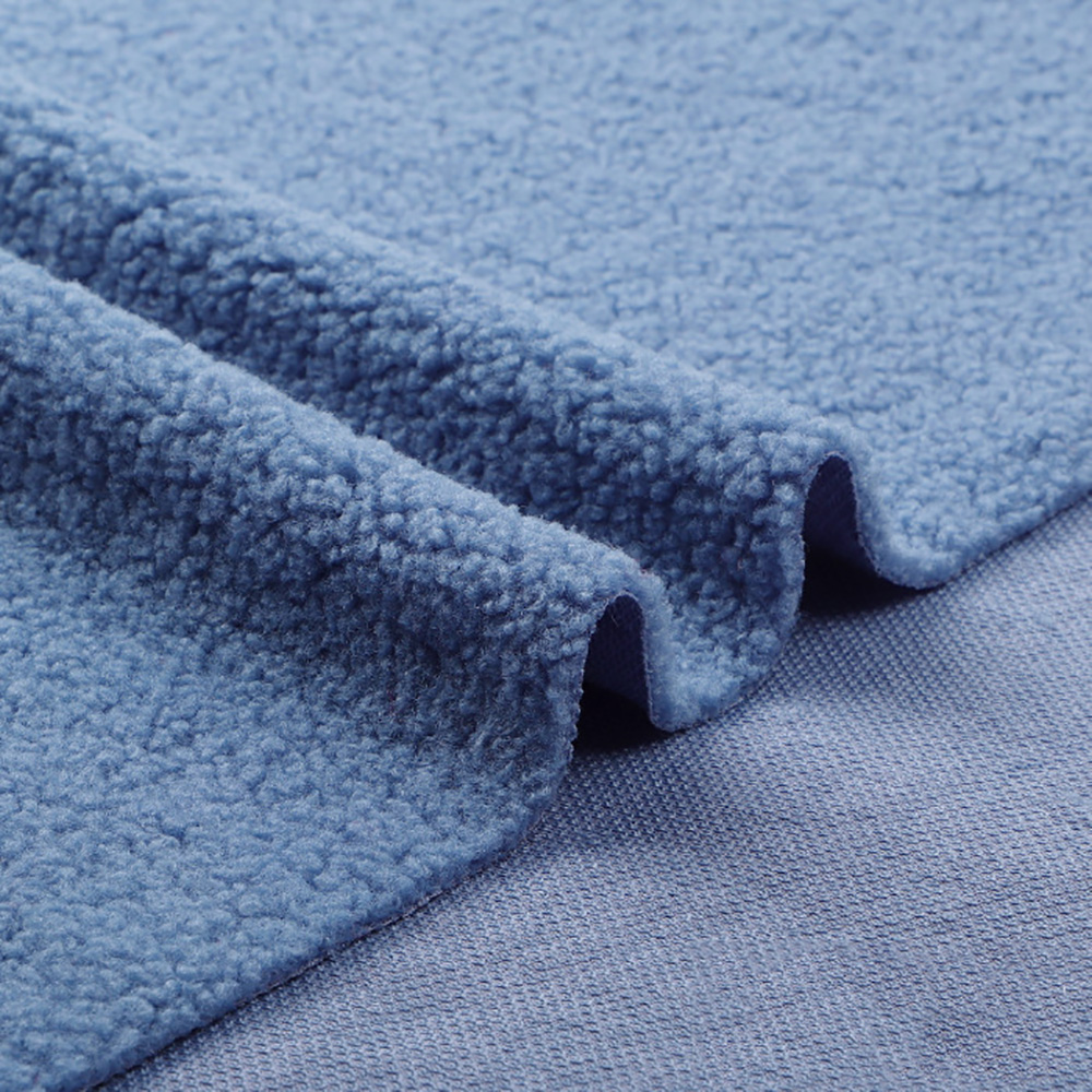 Tela de lana de cordero sintética gruesa y cálida, muñeco de peluche de lana Coral, forro de costura ligero elástico, accesorio de ropa, 160cm x 100cm: Sakura rosa