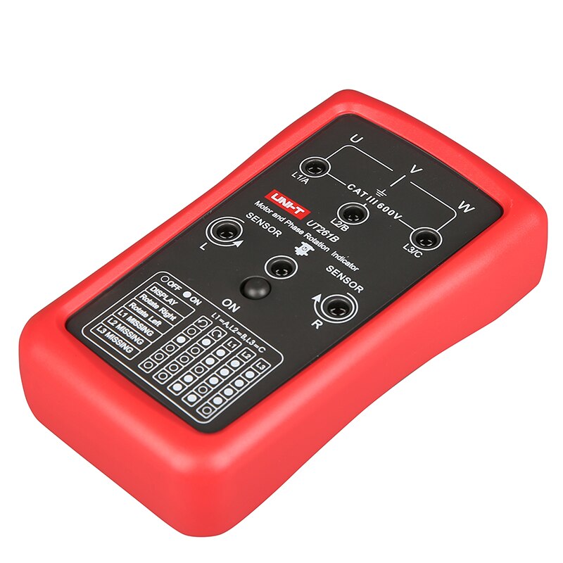UNI-T Phase Sequence Tester Lack Phase Meter Motor Rotation Indicator AC 40 700V 90 600V