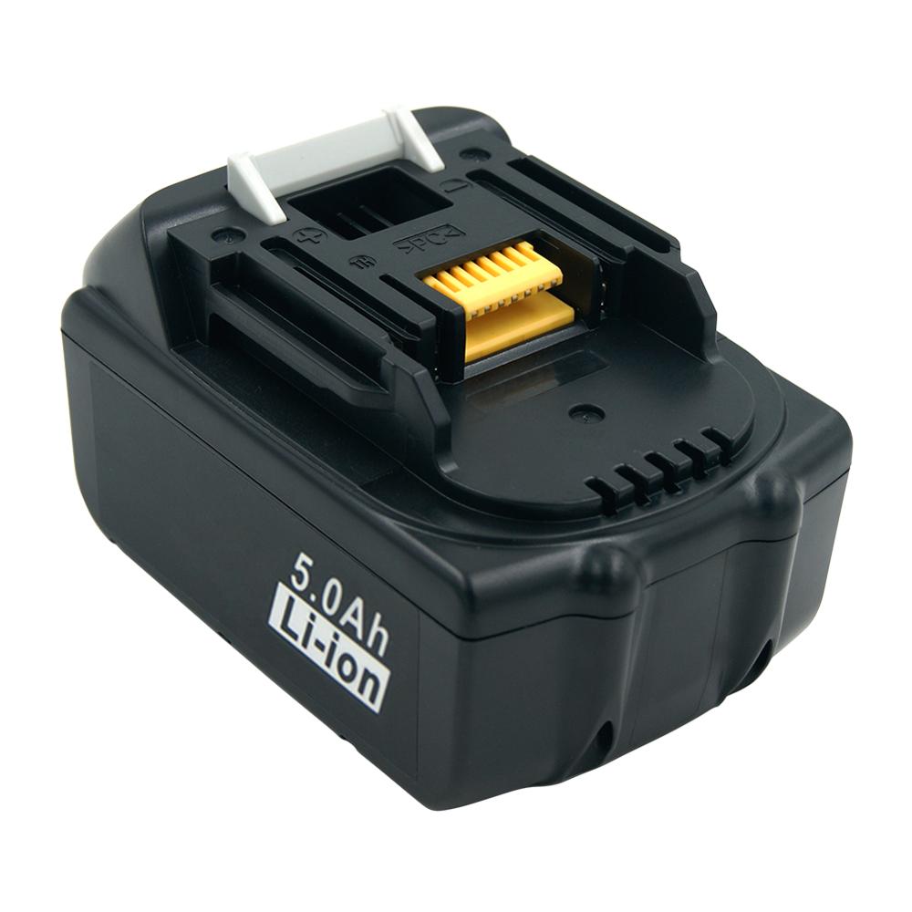 2.0/4.0/5.0/6.0 Ah Lithium ion Rechargeable Replacement for Makita 18V Battery BL1850 BL1830 BL1860 LXT400 Cordless Drills: 5A without led