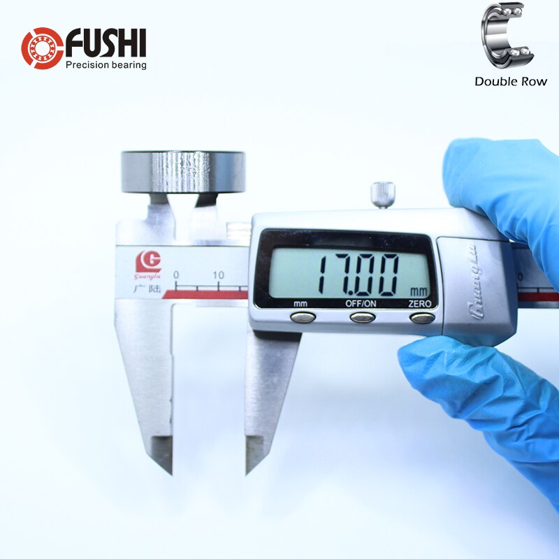 3903-2RS Bearing 17*30*10 mm ( 1 PC ) 3903 2RS Double Row Sealed 3903 RS Angular Contact Ball Bearings