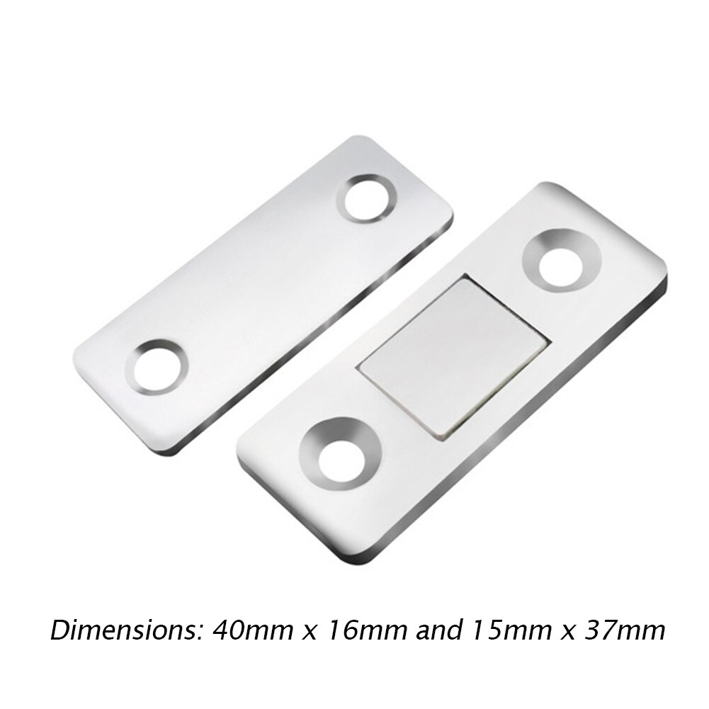 Strong Magnetic Door Closer Cabinet Door Catch Latch Furniture Doors Magnet Stop for Closet Cupboard Furniture Hardware