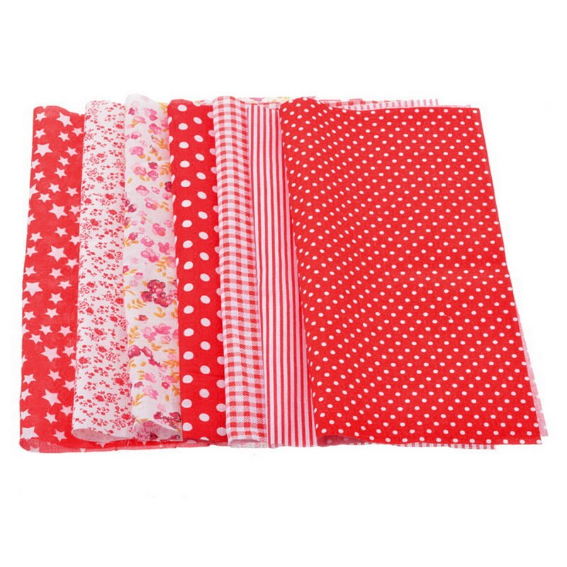 25*25cm Mixed Printing Cotton Fabric Printed Cloth Sewing Quilting Fabrics For Patchwork Sewing Materials Quilting DIY Clothes: L