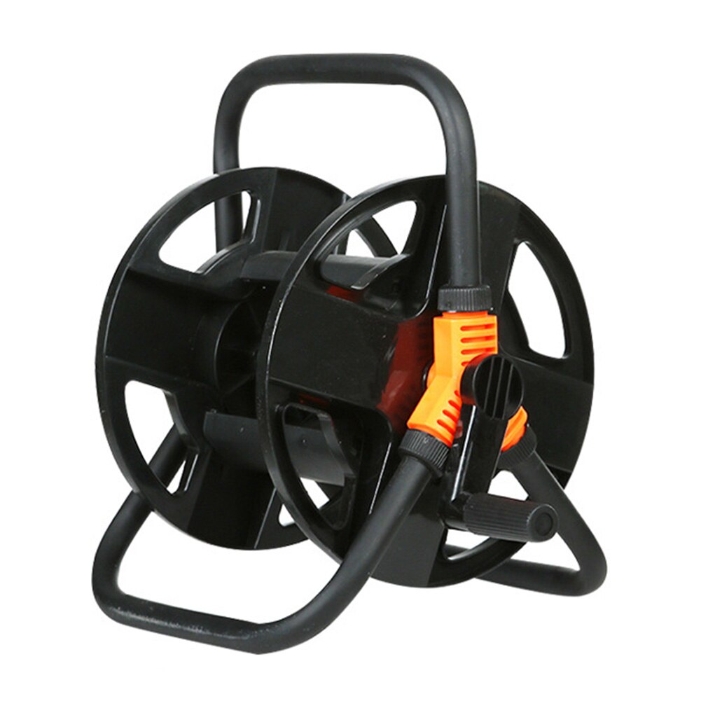 Hageslangetrommel hagerøroppbevaringsvogn pipe ekskluder viklingsverktøystativ vanningsslangetrommel for hageinnredning