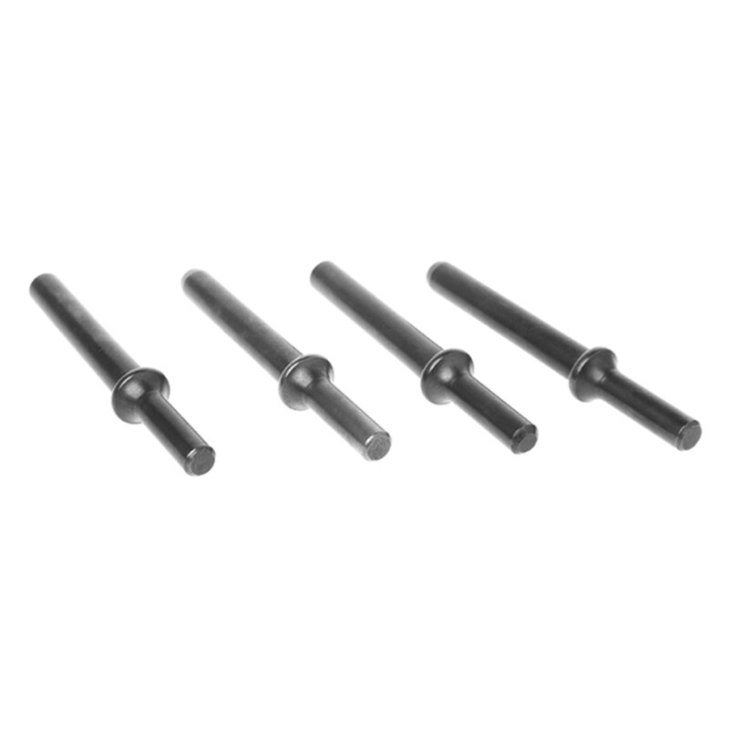 6Pcs Pneumatische Tool Accessoires Hard 45 Staal Solid Air Klinknagel Impact Hoofd Ondersteuning Pneumatische Tool Voor Boren Verwijderen