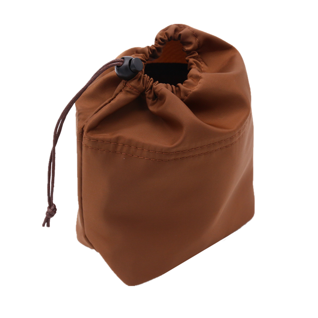 Sac seau en Nylon étanche pour Nano Noe, organisateur d&#39;insert de poche, sac à main de styliste, organisateur de sac à cosmétiques intérieur: Café