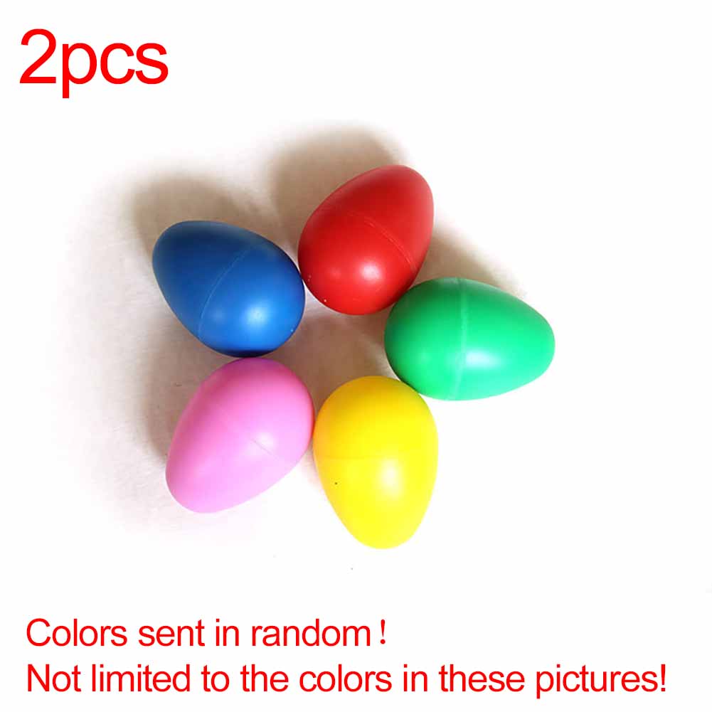 Colorful Plastic Sand Eggs Musical Instruments Early Education For Children Practice Baby Listening & IQ