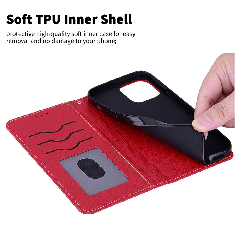 For Motorola G04 Case Leather Wallet Flip Phone Case For Moto G04 Case Book Cover For Motorola Moto G04 Case Cover Fundas Shell