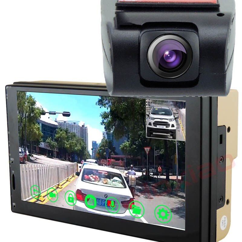 Hoxiao voiture DVR caméra USB Cam pour Android 8 9 6 voiture PC HD TF carte 8G 16G 32G Vision nocturne enregistreur de conduite caméra DVR d'origine