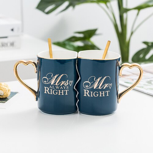 European Luxury Tea Cups and Saucers Set Gold Rim Royal Porcelain Espresso Sups Cup Stand Tazzine Caffe Wedding Cups AC50CU: J