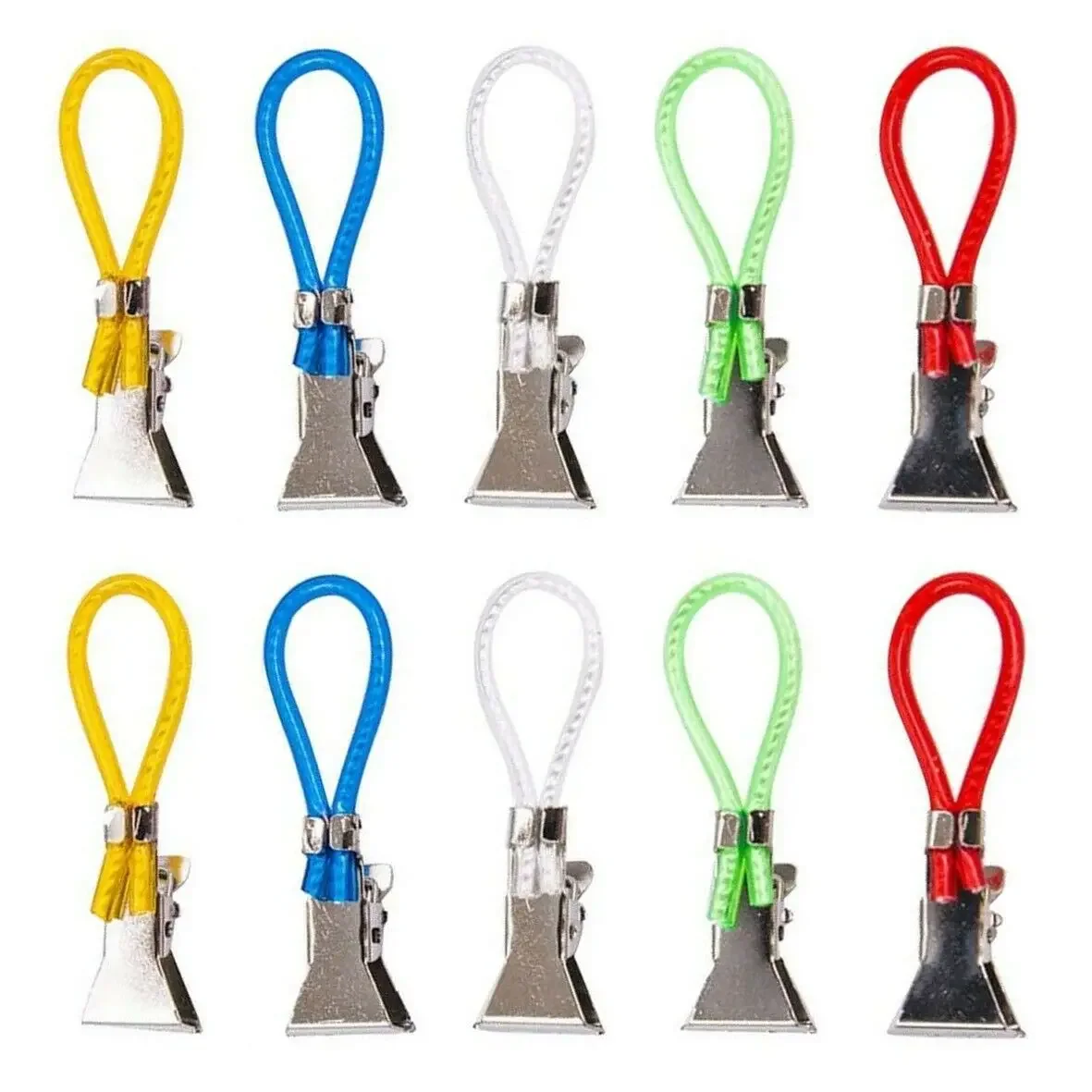 5/10Stck Handtuch Hängen Clips Metall Clip Auf Haken Schlaufen Handtuch KleiderbüGel Hängende Kleidung Heringe Küche Badezimmer veranstalter: Bronze-