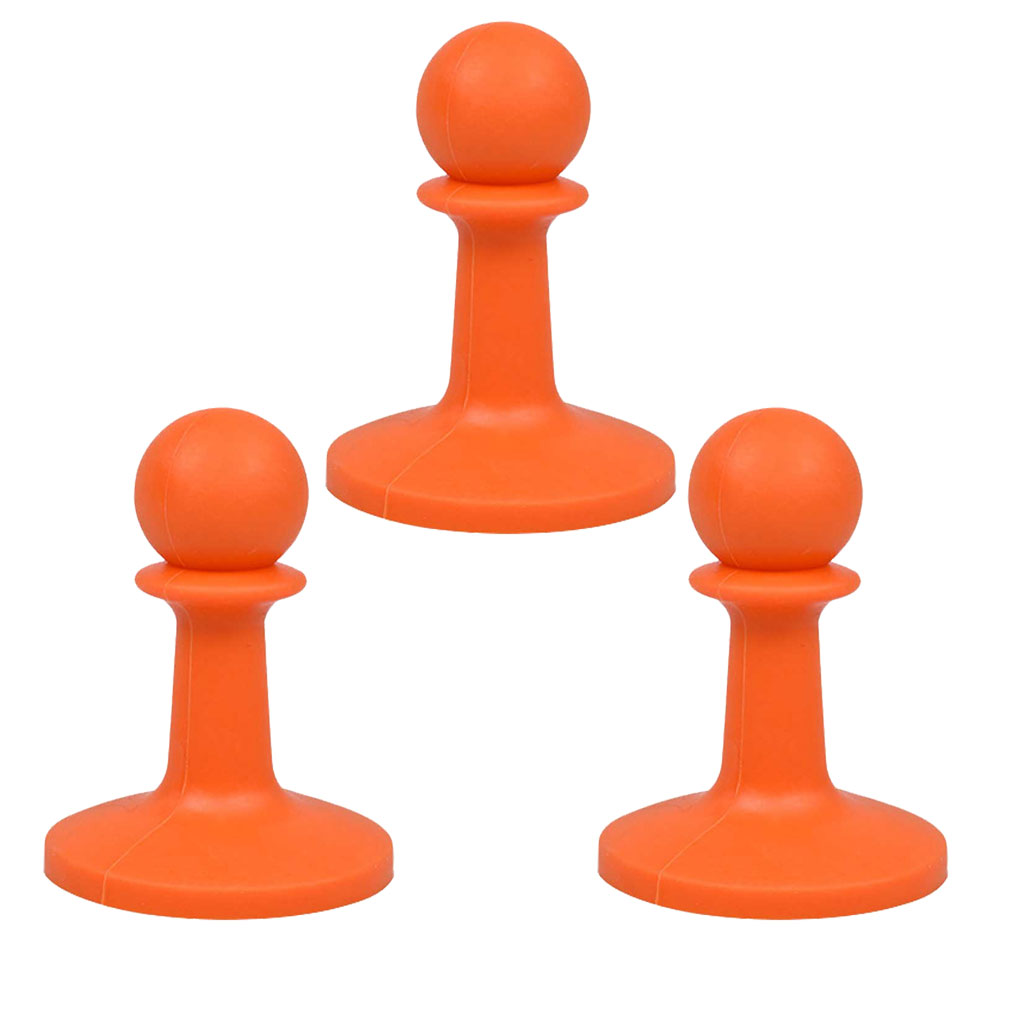 Anti-donder beschermhoes Bliksembestendige luifelstang Tentstokken Hoed Camping Tent Tarp Grabbers Luifel Regendichte stokken Pijler: Roze