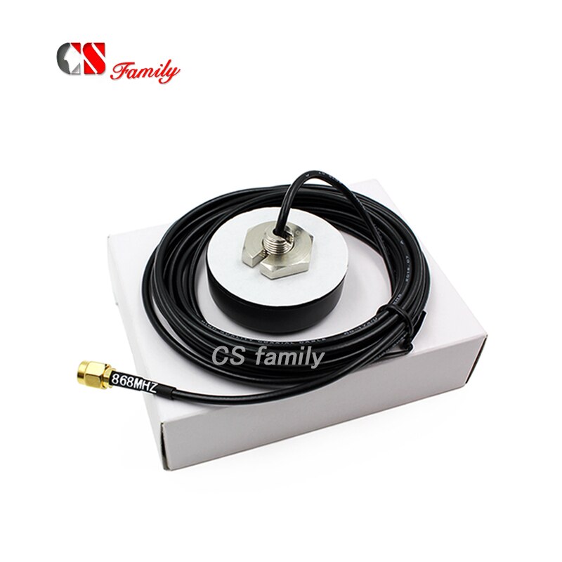 1pc Omni Directional Outdoor FM band 868Mhz antenna with 3m cable,sma male(inner pin),IP67 waterproof