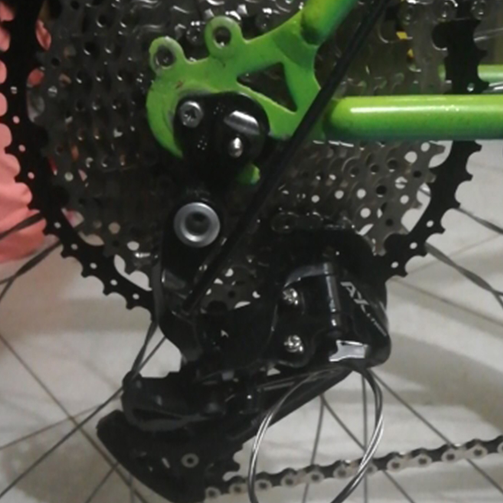 Patilla de cambio trasera para bicicleta, gancho trasero, convertidor, perno de Metal, cuadro de bicicleta de montaña y carretera, pieza de gancho trasero, accesorios para ciclismo