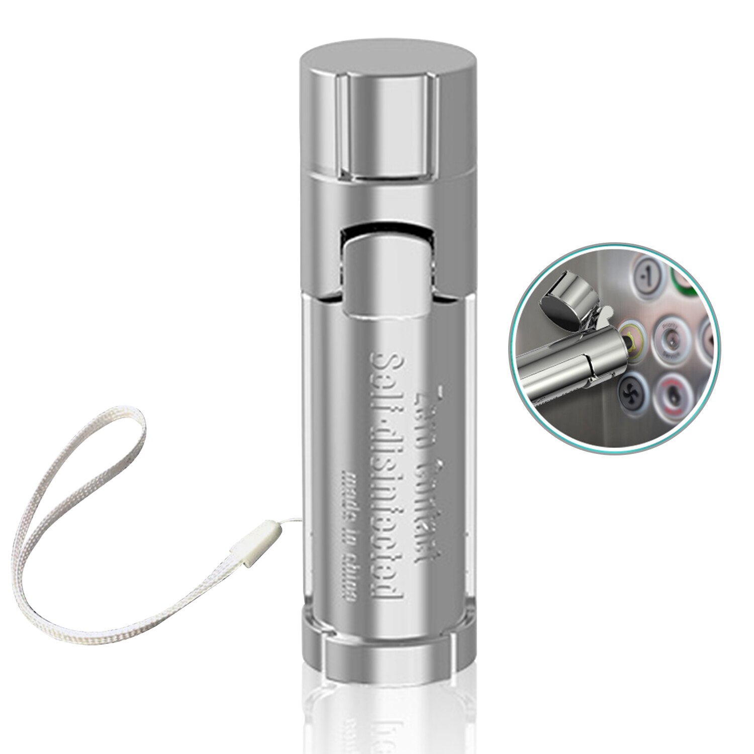 Ouvre-porte de nettoyage, poignée de porte, appuyer sur le bouton d'ascenseur, ouverture de porte sans contact