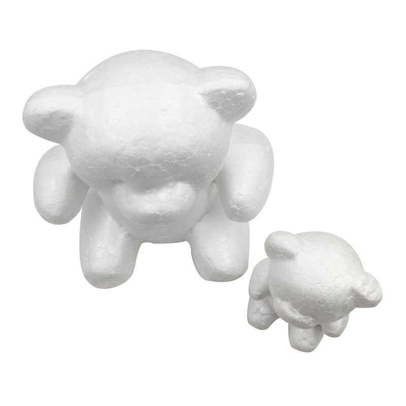 15*10cm modélisation polystyrène polystyrène mousse ours modèle fait à la main matériel bricolage ours fête de noël décoration fournitures