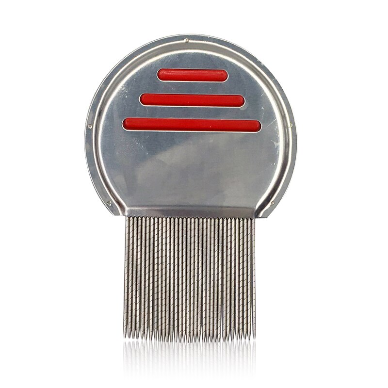 1PC Stainless Steel Kids Hair Terminator Lice Comb Nit Free Rid Headlice Super Density Teeth Remove Nits Comb Hair Tool
