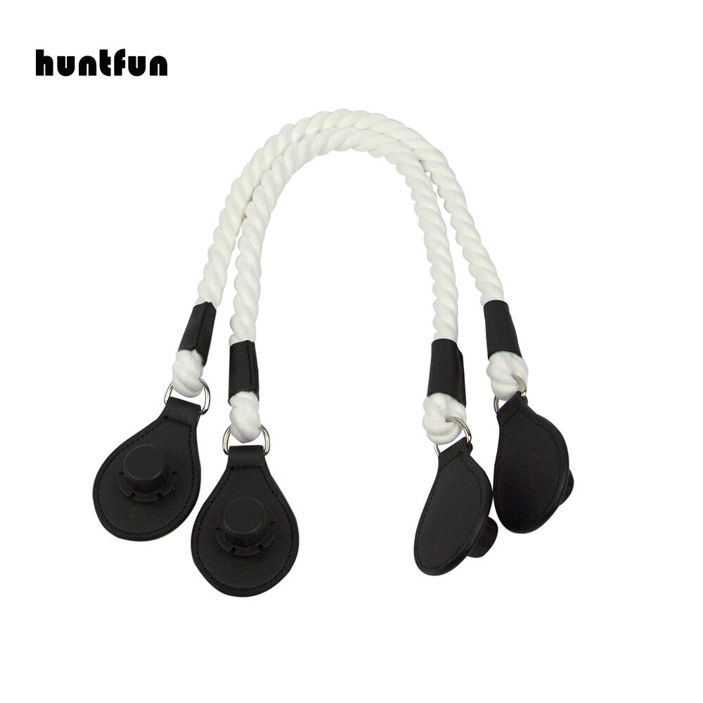 1 paar lange korte zachte witte henneptouw handgrepen met druppels voor o bag obag dames handtas klassieke mini chique stad stedelijke tas