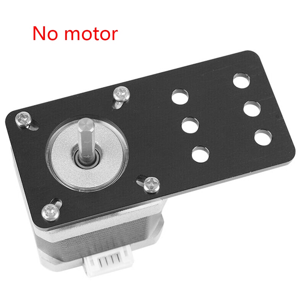 V slot stepper sort slidstærk kontor reservedele fast motor montering plade cnc maskine aluminiumslegering til openbuilds nema 17