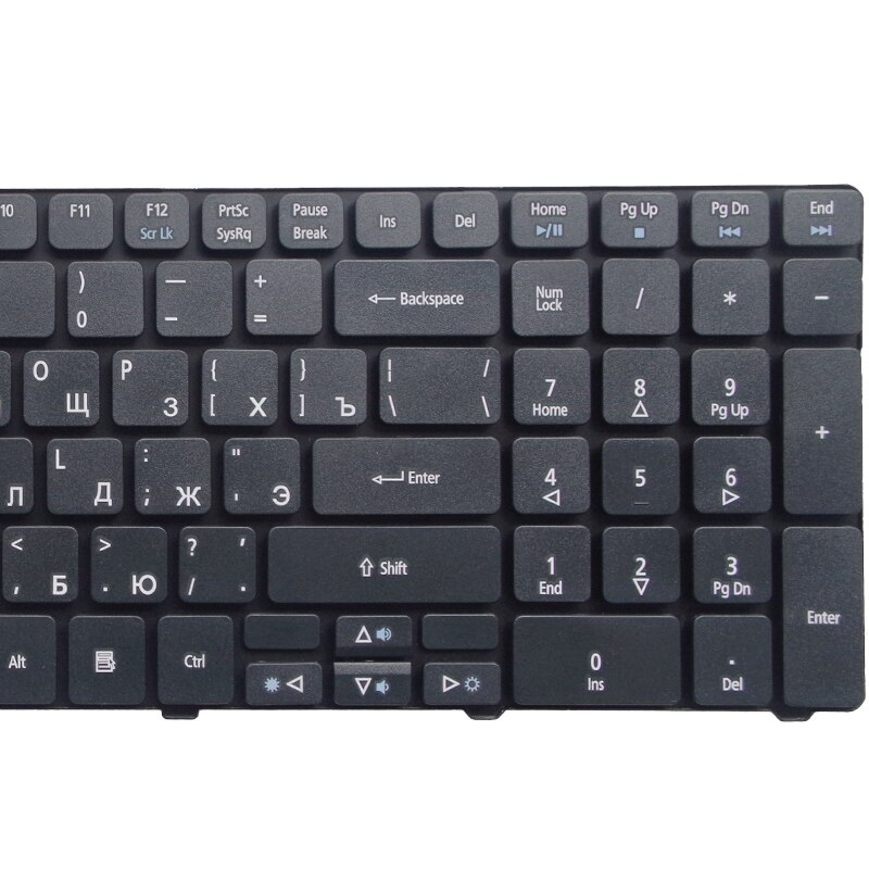 Teclado para portátil Acer Aspire 5740G 5740Z 5741 5741G 5745G 5745 5745P 5800 5250 RU