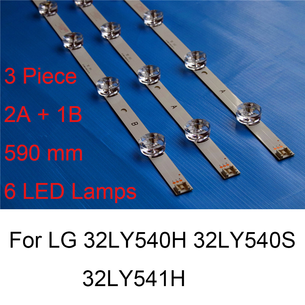 Brand Led Backlight Strip Voor Lg 32LY540H 32LY540S 32LY541H Tv Reparatie Led Backlight Strips Bars Een B Type 6 lampen Originele