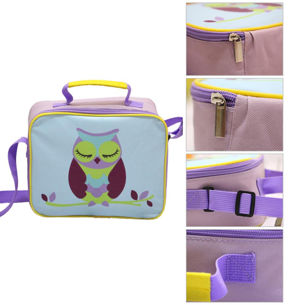 Cartoon schattige lunchtas voor vrouwen meisjes kinderen thermisch geïsoleerde lunchbox tas voedsel waterdichte picknicktas melkfles tas