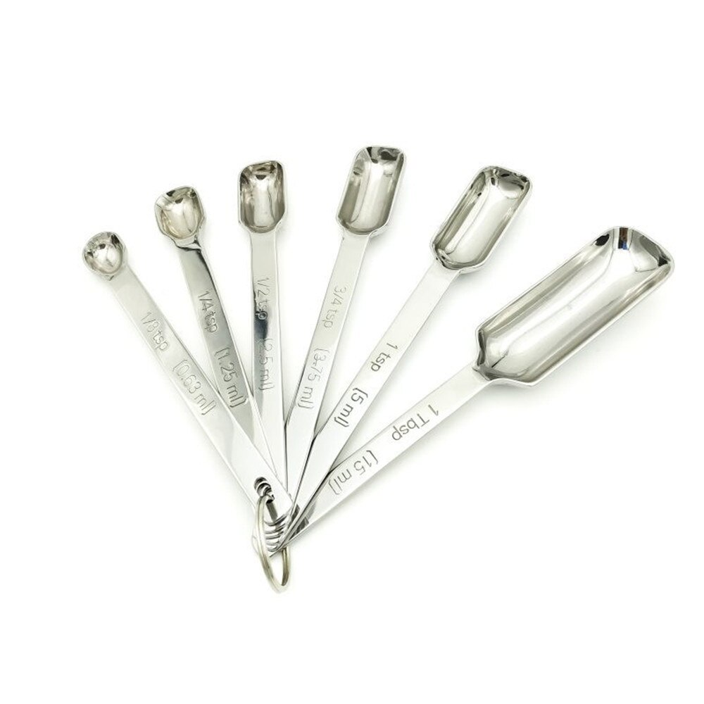 Messbecher Und Messlöffel Premium Stapelbar Küche Messlöffel Set Edelstahl Messbecher und Löffel Set: F