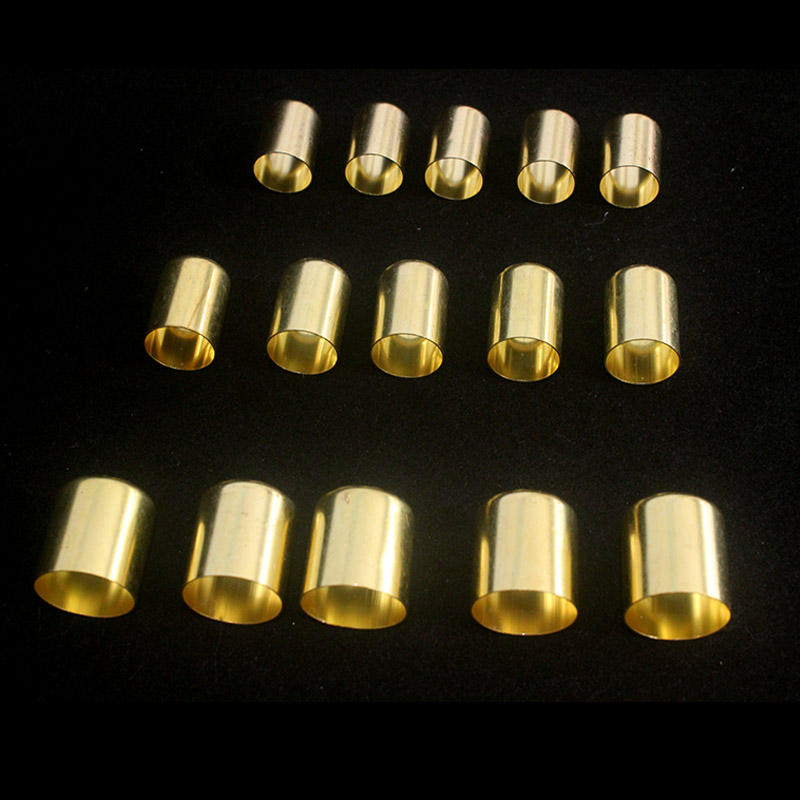 50 Stks/partij Grote Grootte Pijp Persmachine Vaste Koperen Mouw Hoge Druk Soft Tube Lock Klemmen Bestrijdingsmiddel Spuit Connectors