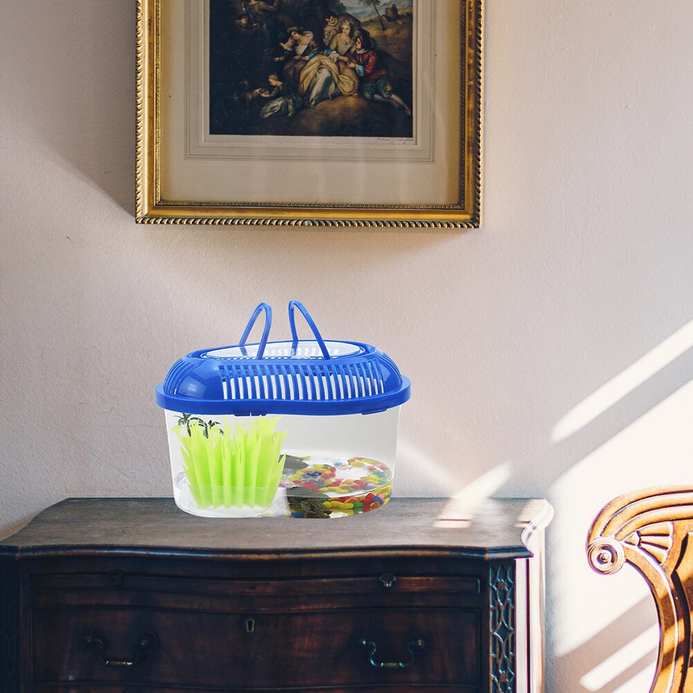 2Pcs Reptile Tank Humidifier Decorative Simulated Plants Humidifier Reptile Terrarium Decor