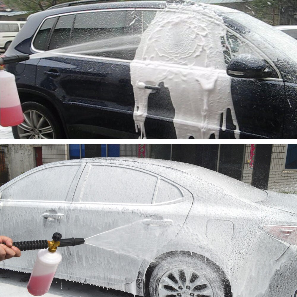 Foam Nozzle Hoge Druk Zeep Foamer Schuim Kanon Sneeuw Foam Lance Auto Schuim Wassen Voor Tornado Karcher K Hogedrukreiniger auto Washer