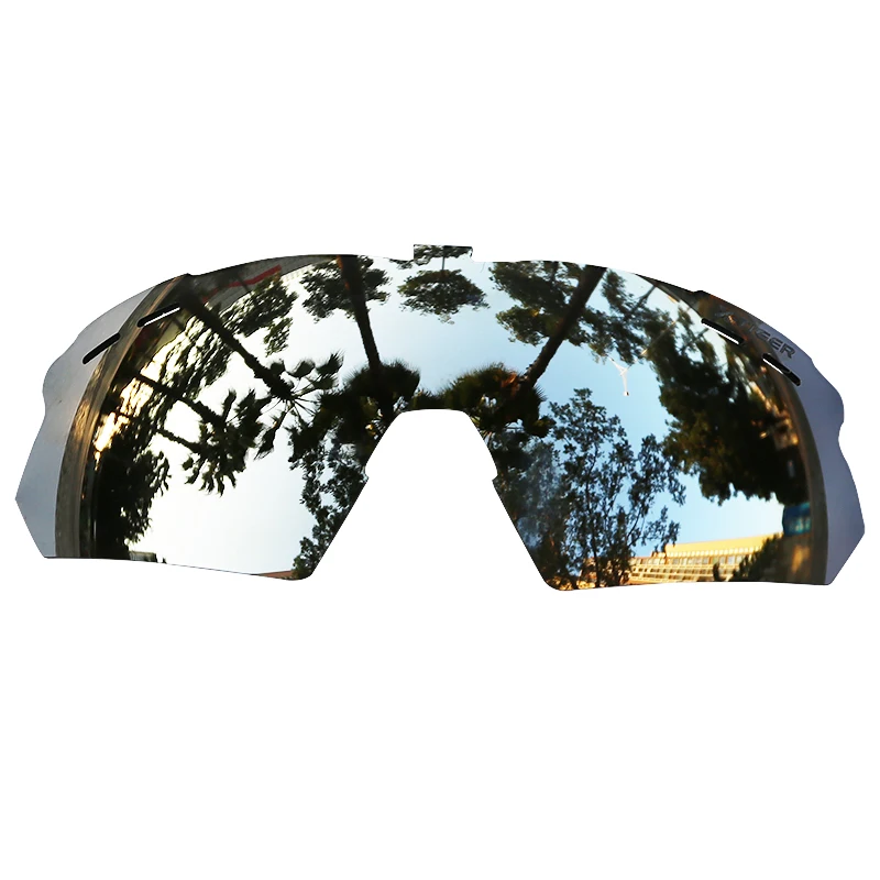 X-TIGER EXS Fietsbril Gepolariseerde lensaccessoires Vervangingslens Bijziendheid Frame Meekleurende lens Fietszonnebril Voeten: Paars