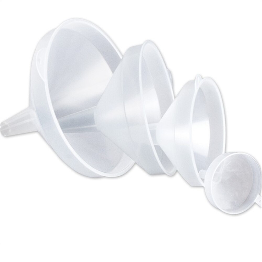 2pcs/set 90mm Plastic Wide Mouth Funnel
