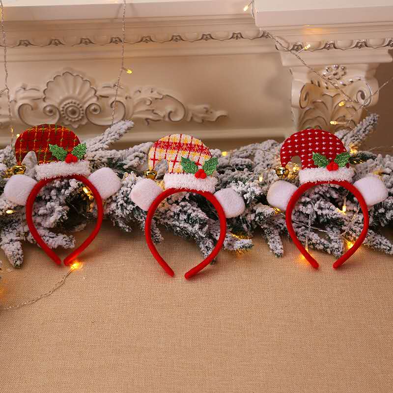 14 Styles Adult Kids Christmas Xmas Novelty Headband Costume Hair Clip Reindeer Santa Headbands