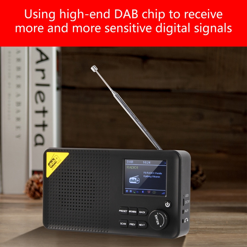 Bluetooth Digital Radio DAB/DAB+ and FM Receiver L... – Grandado