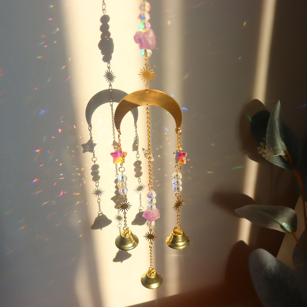 67cm Wohnzimmer Windspiele Garten Ich bin Freien 4 Röhren Glocken Rostschutz Kupfer Antike Windchime Für Haus Hof Hängen dekoration: F