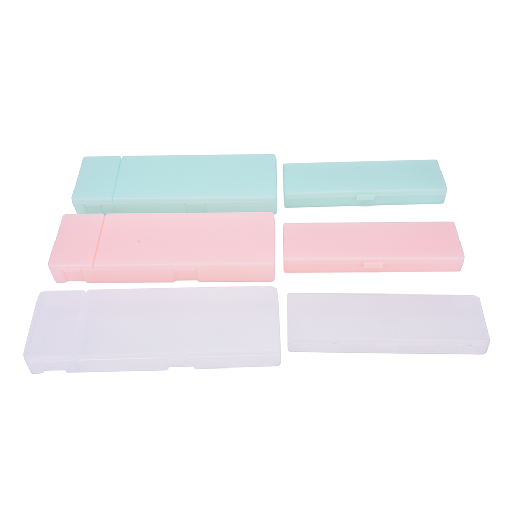 1 Pcs Transparante Pp Plastic Coin Tassen Makeup Box Simple & Praktische Mooie Pen Box