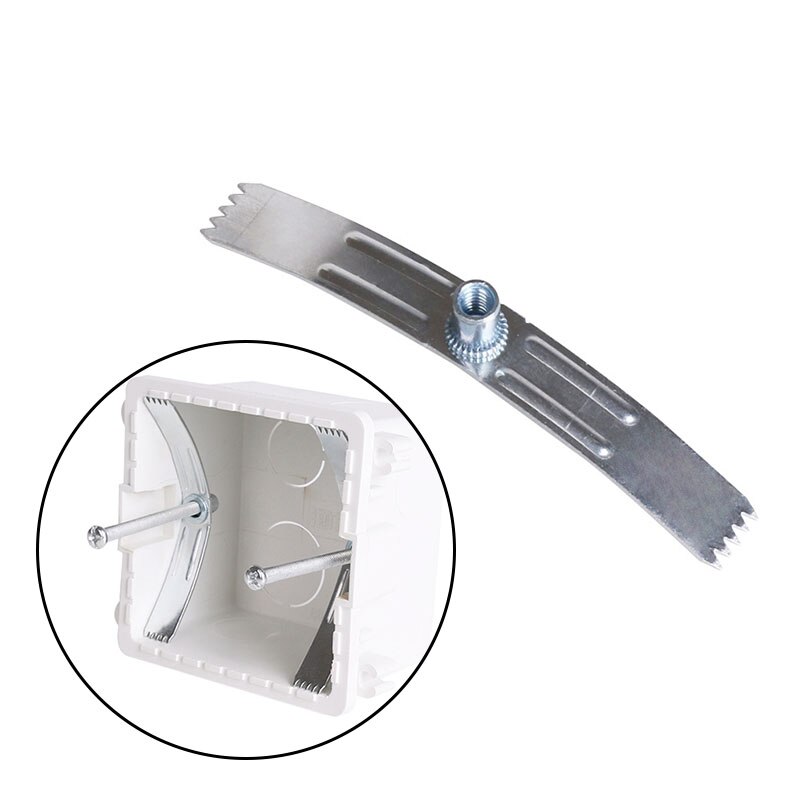 10/20Set 86 Type Dark Box Repair Screw Manganese Steel Replace Old Junction Box Fixed Wall Switch Socket Mount Cassette Repair