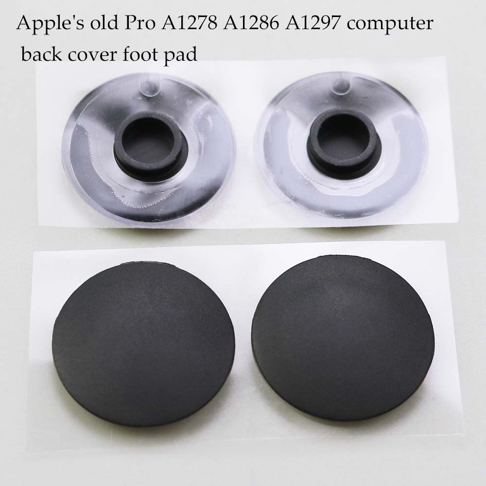 Nuovo piedino per computer portatile custodia inferiore piedini in gomma per Macbook pro aria A1278 1286 1297 A1398 A1465 A1502 A1466 A1534 A1706 A1707 A1708: Grigio chiaro