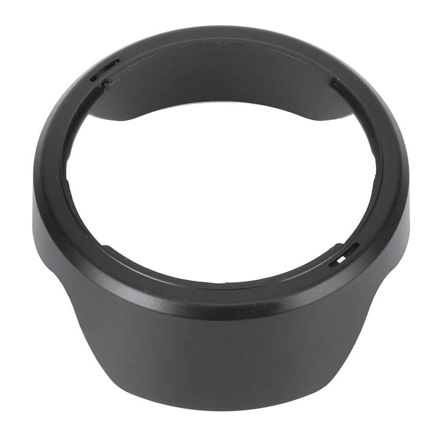 Pare-soleil en plastique noir pour caméra EW-73C, pour objectif de caméra EF-S 10-18mm f/4.5-5.6