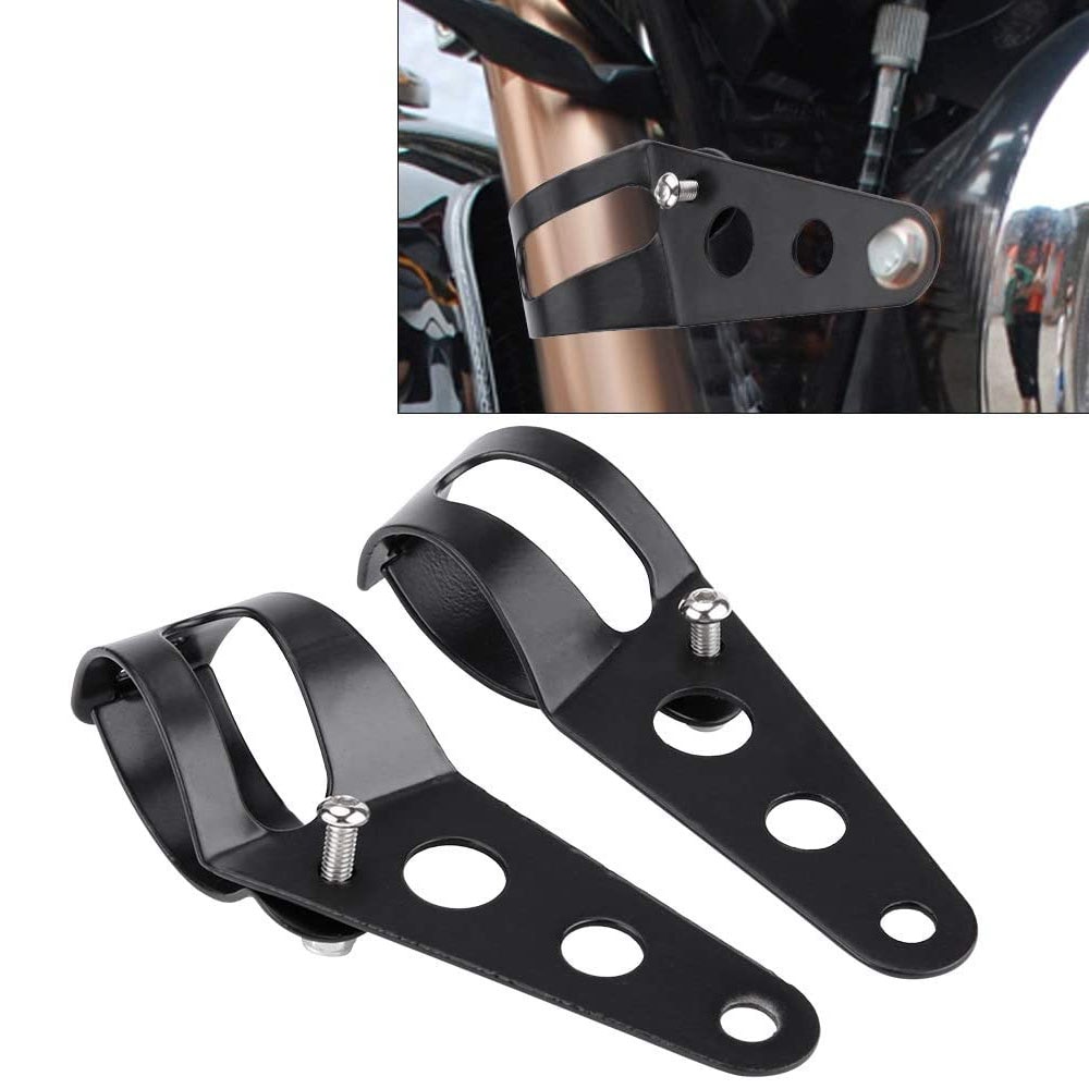 Motorrad Scheinwerfer Halterung Universal- Scheinwerfer Montieren Licht Halfter 27-36mm 38-48mm Für Honda Kawasaki Harley suzuki