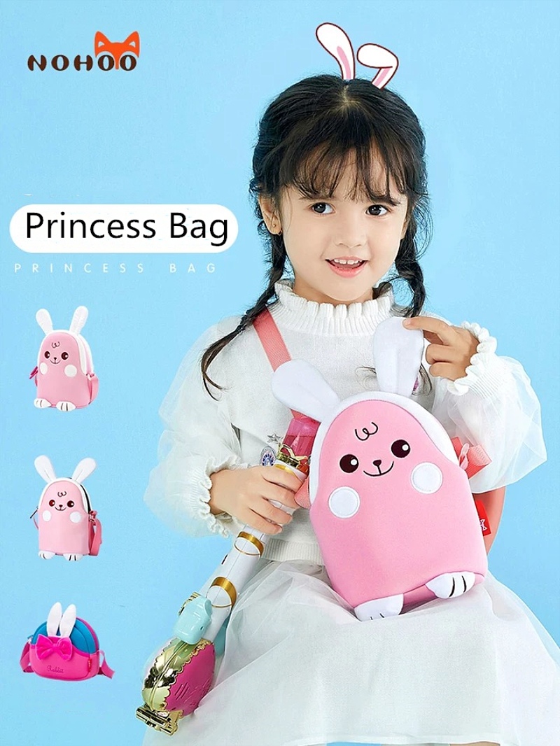 NOHOO enfants sac à bandoulière Mini lapin oreille bandoulière mignon sacs de messager Simple petit porte-monnaie mignon princesse sacs à main