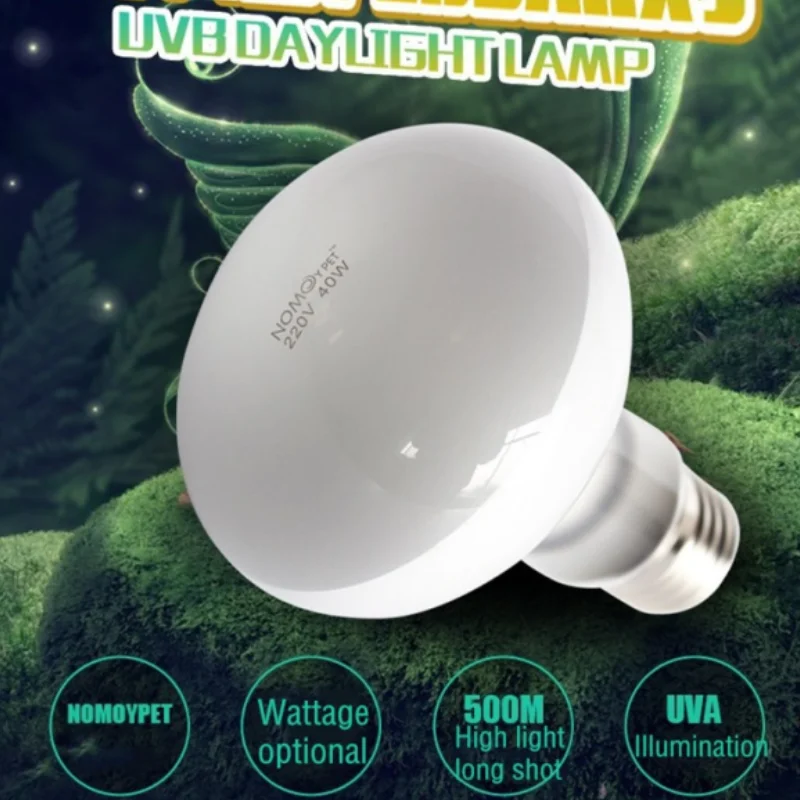 Reptiel UVA + UVB Lamp 25 W/40 W/50 W/60 W/75 W/100 W Huisdier Broedmachine Warmte Daglicht Lamp Schildpad Hagedis Terrarium Temperatuurregelaar
