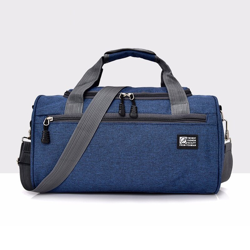 Borsa da viaggio da donna di alta qualità borsa da viaggio per uomo borsa da viaggio per Weekend borsa da viaggio borsa a tracolla per spalla femminile: Blue Travel Bag