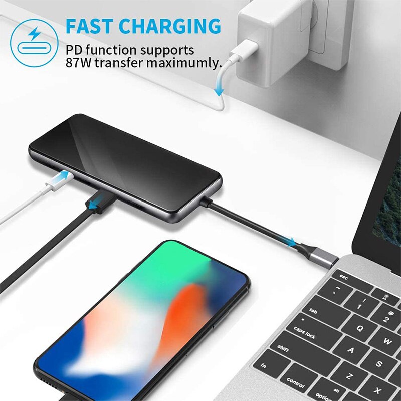 Laptop Docking Station 12 In 1 Triple Display Dual Hdmi 4K Vga PD3.0 Sd Tf Usb C Hub Voor mac/Windows Systeem Thunderbolt