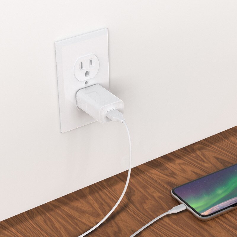 Adaptador de pared inteligente para teléfono iPhone, Samsung y Huawei, enchufe de carga rápida 3,0 USB para Nueva Zelanda, Australia y Australia