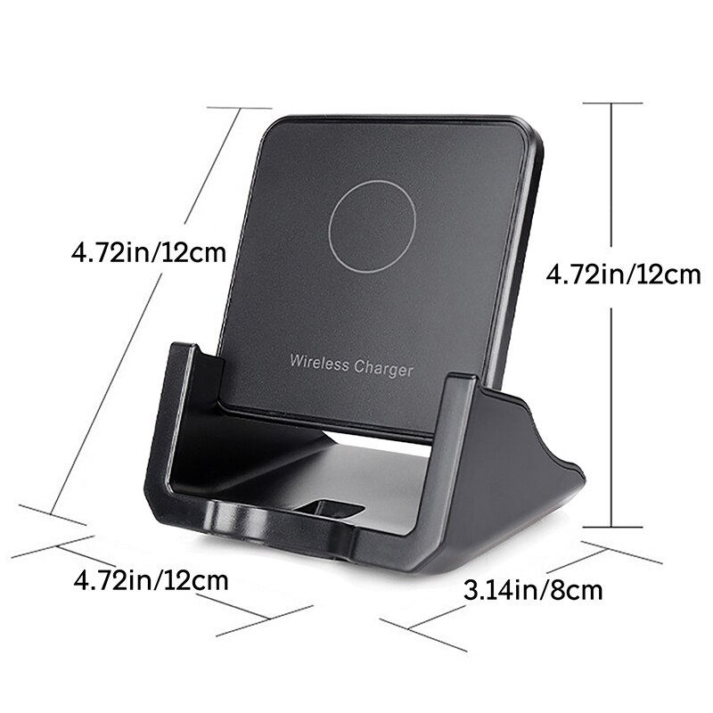 Caricabatterie rapido Wireless 15W supporto pieghevole per iPhone 11 Pro Xs Max XR 8 caricabatterie rapido Samsung S20 S10 Base per ricarica cellulare