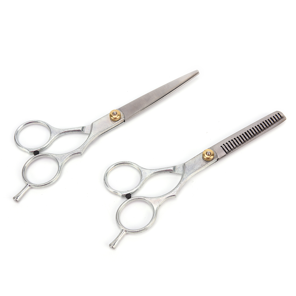2Stck Professionelle 6 Zoll Schneiden Dünner Werdendes Haar Scher Friseur Haarschnitt Schere Salon Haar Dressing Schere Haar Styling Werkzeug