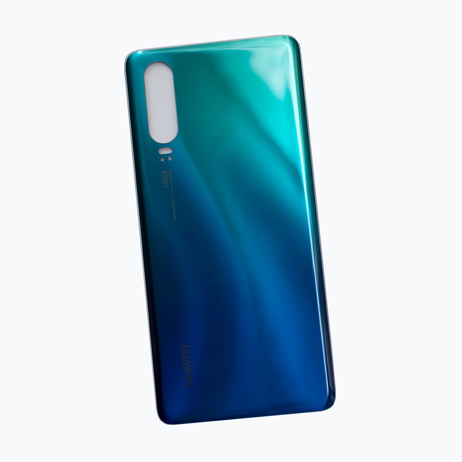 P30 Glas Achter Behuizing Cover Voor Huawei P30, Achterdeur Vervangende Batterij Deur, terug Glas + Lijm ELE-L09 ELE-L29 ELE-L04: Aurora