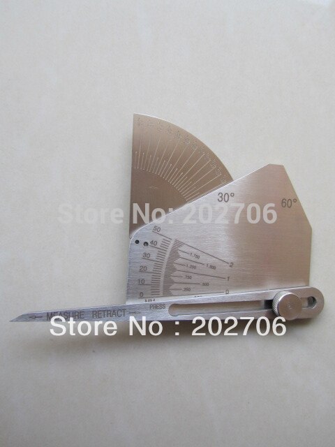 ! Skew-T Fillet Weld Gauge WELD CALCULATOR Weld measurement method of skewed joints fillet weld