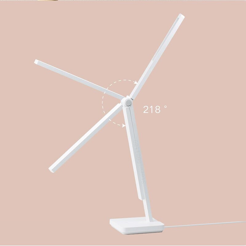 XIAOMI MIJIA lampe de Table lite LED lecture lampe de bureau étudiant bureau table lumière Portable pli chevet veilleuse 3 modes de luminosité