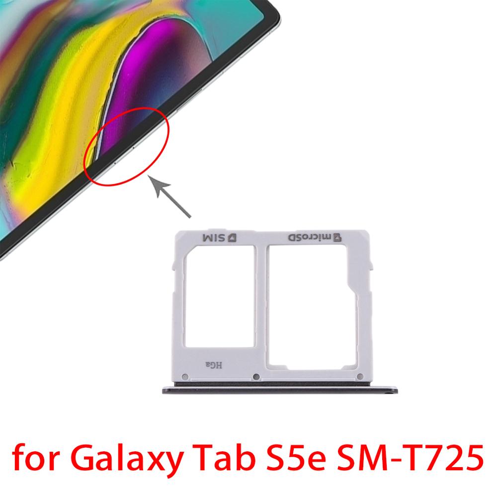 Sim Card Tray + Micro Sd Card Tray Voor Samsung Galaxy Tab S5e SM-T725